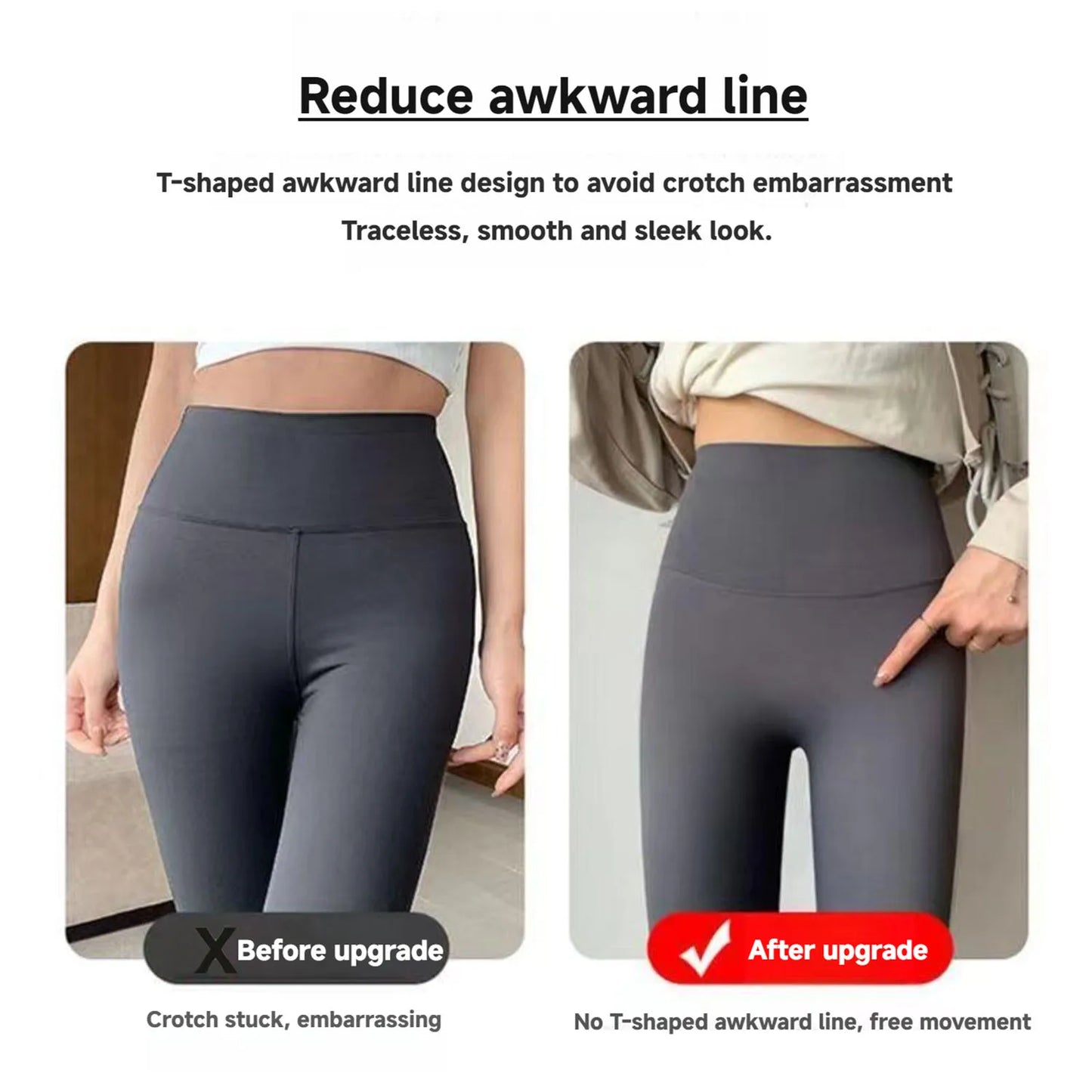 Tummy Control Leggings for Women - High Waisted Yoga Pants Butt Lifting Workout Pants, High Elasticity Pilates GYM Fitness Pants