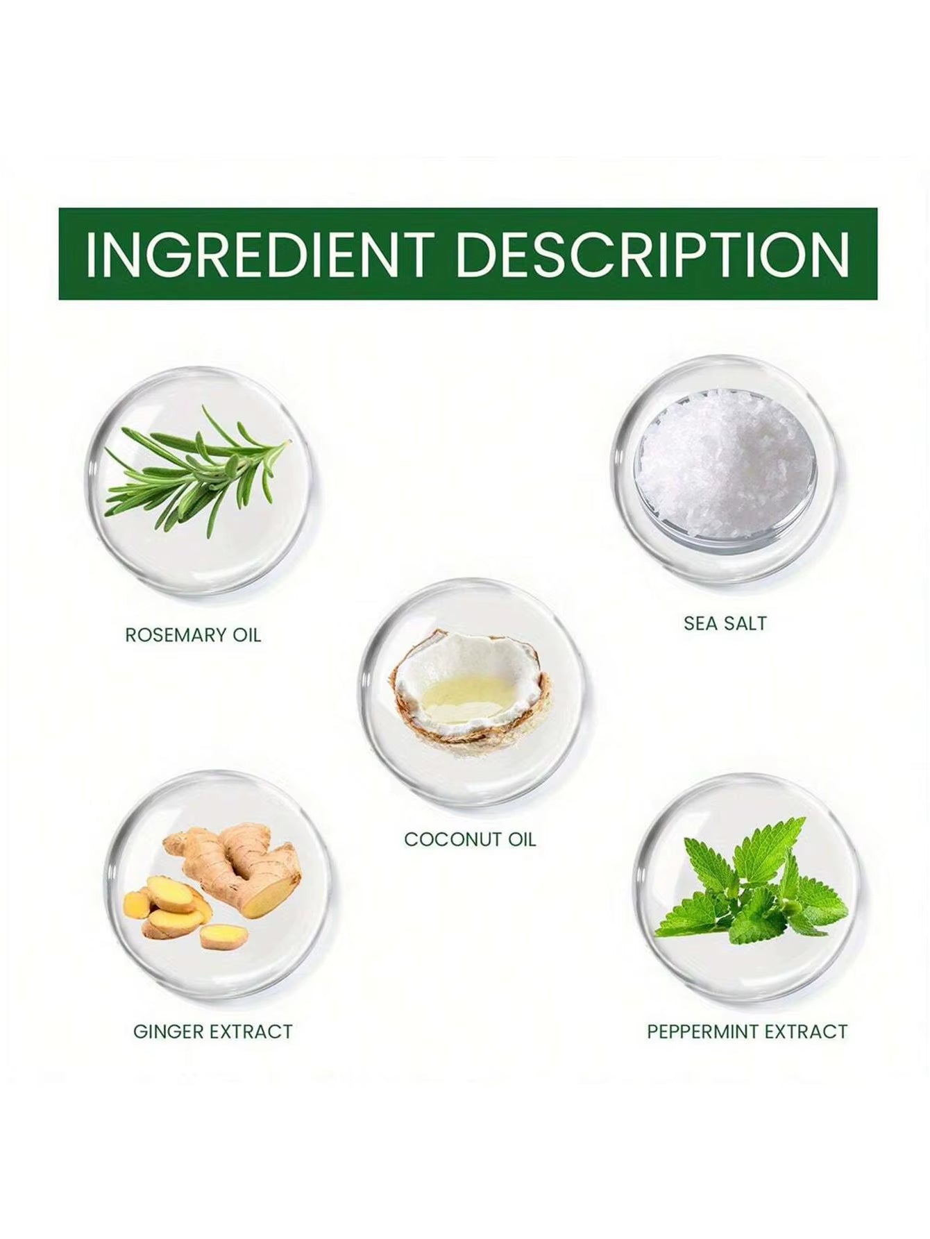 Ginger Essential Oil Spray Conditioner Hair Care Products Hyperplasia Hair Loss Treatment Herbal Essence Promoting Regeneration