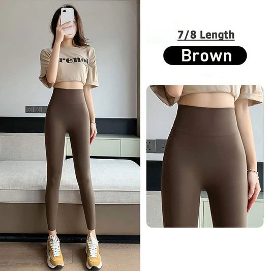 Tummy Control Leggings for Women - High Waisted Yoga Pants Butt Lifting Workout Pants, High Elasticity Pilates GYM Fitness Pants