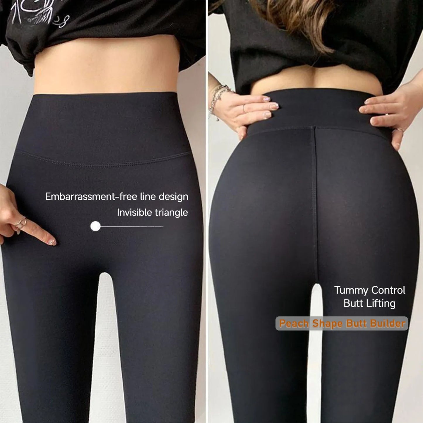 Tummy Control Leggings for Women - High Waisted Yoga Pants Butt Lifting Workout Pants, High Elasticity Pilates GYM Fitness Pants
