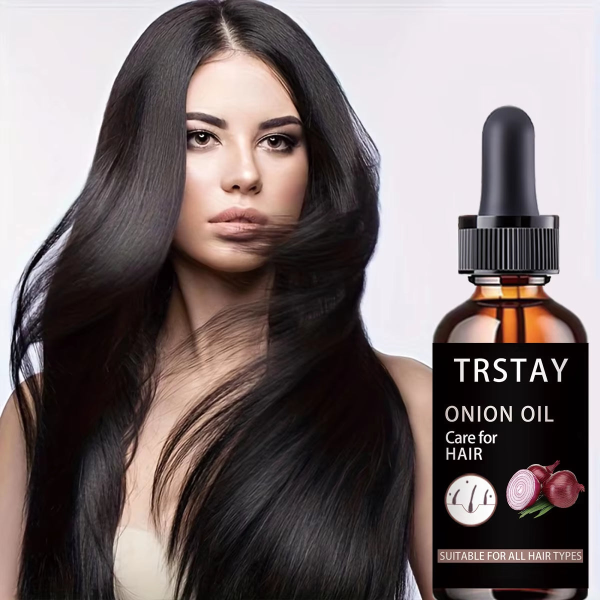Onion Oil for Hair Growth Alopecia Hair Treatment for Women Treatment Fast Growing Hair Spray Essential Oil Protect
