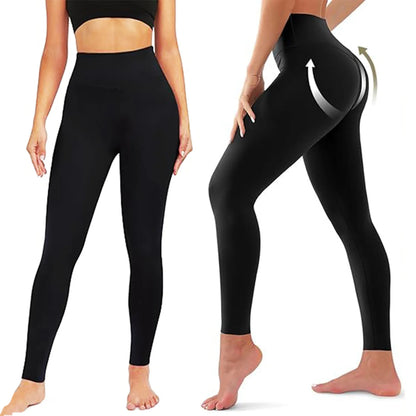 Tummy Control Leggings for Women - High Waisted Yoga Pants Butt Lifting Workout Pants, High Elasticity Pilates GYM Fitness Pants